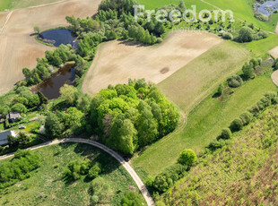 Duża działka budowlana 2 589 m2 ze stawem !