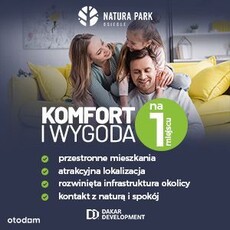 3 pokoje - 56,01m2 |Balkon |Winda |Natura Park