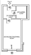 Apartament M-22 - 30,0m2/parking w cenie/