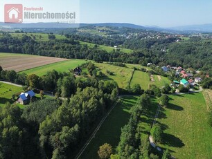 Działka budowlana Leśnica gm. Stryszów