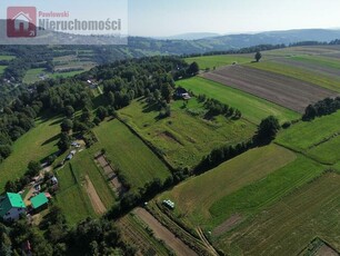 Działka budowlana Leśnica gm. Stryszów