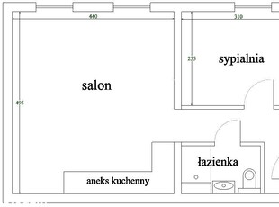 Mieszkanie 2 pokojowe Pogodno