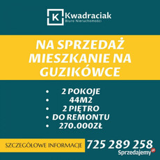 Oferta sprzedaży mieszkania Krosno Stefana Kisielewskiego 44.4m2 2 pokojowe