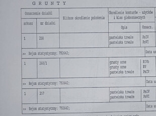 sprzedam 3 zblokowane działki - Jezierzany