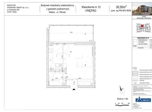 Mieszkanie 1pok., 30,50 m2, ul. Stefana Okrzei