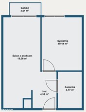 Mieszkanie Łomianki | 38Mkw | Park | Nowe Osiedle