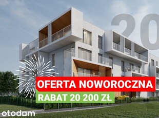 Rabat NOWOROCZNY! 2 pok. z garderobą! Duży balkon!