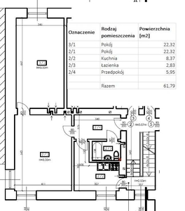 61,79m2 - Lokal biurowo - usługowy - Włodarzewska 68