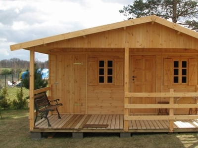 domek drewniany domki drewniane z drewna altanka letniskowy dom WARBIT