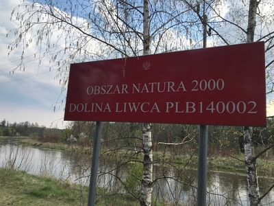 Działka 1290m, Nadkole, Obszar Natura 2000, Ostoja Nadliwiecka