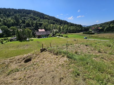 Działka budowlana Beskid Żywiecki 867 m2 FAKTURA VAT