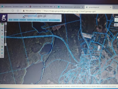 Działka nad rzeczką 0,66ha 15zł/m2. Żelichowo prawie Bieszczady :)