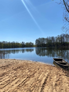 Działka z widokiem na jezioro, udział w Plaży