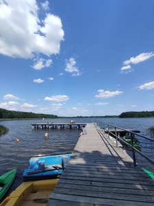 Działki nad jeziorem Uście