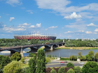 Luksusowy apartament na Powiślu przy ul. Solec 24 z widokiem na Wisłę