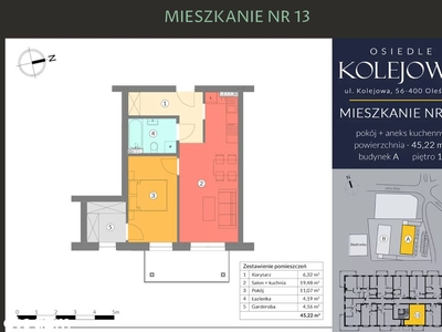 Oleśnica centrum - Osiedle Kolejowa | M73