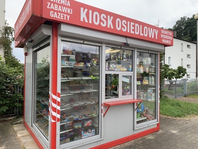 Pawilon, lokal, kiosk typu „ ruch”