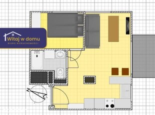 2-pokojowe mieszkanie 47m2 + loggia Bezpośrednio