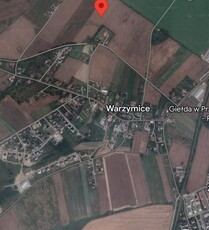 Działka rolna o powierzchni 1501m2. WARZYMICE