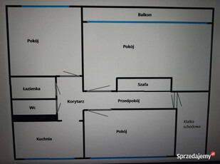 Sprzedam 3 pokoje bez pośredników