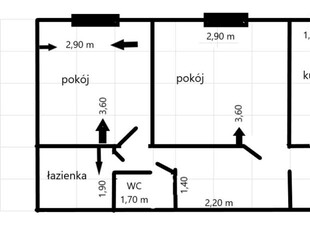 Sprzedam 4 pokojowe mieszkanie na Bródnie