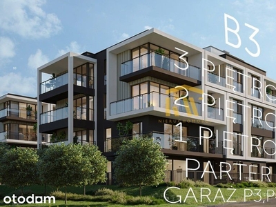 3 Pokoje / 59,12 M / 3 Piętro / Balkon 8,5 M