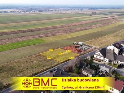 Działka budowlana Cynków, ul. Graniczna