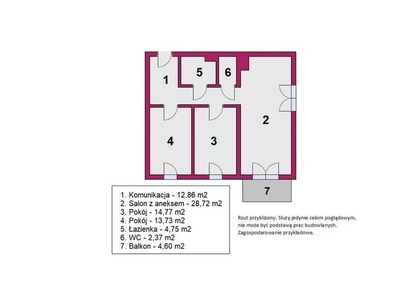 Mieszkanie na sprzedaż 77,66 m², piętro 1, oferta nr 28917/3685/OMS