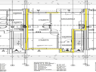 Mieszkanie na sprzedaż 3 pokoje Warszawa Wawer, 67,22 m2, parter