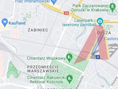 Działka budowlana Kraków Olsza, ul. Brogi