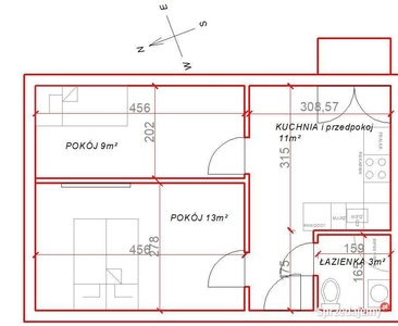 MORCINKA, W.Krzeslawickie, 2Pok, 36m2, Balkon