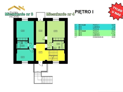 58m2 - 3 pokoje - os. Kopernika !