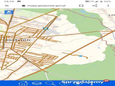 Działka budowlana 1300 m2 w Gostyninie