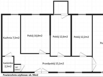 Mieszkanie 94 m 2 -centrum deptak Lublin