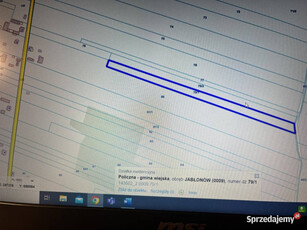 Działka rola 0,77 ha w Jabłonowie gm. Policzna.