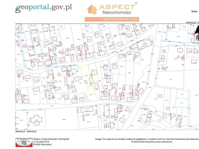 Działka na sprzedaż 2 528,00 m², oferta nr API-GS-47599