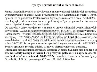 Działka na sprzedaż 3 200,00 m², oferta nr NET-GS-1606