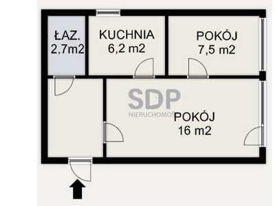 Mieszkanie na sprzedaż 36,00 m², piętro 8, oferta nr 32885