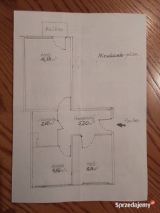 Mieszkanie, parter, 38 m2