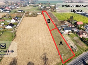 Działka rolna Lipno