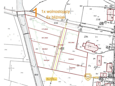 Działka na sprzedaż 6 900,00 m², oferta nr 498221