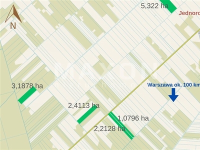 Działka na sprzedaż - mazowieckie, przasnyski, Jednorożec