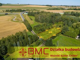 Działka budowlana Woźniki Sulów,