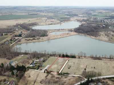 Działka 1100 m2 pod dom (OSTATNIA) - Zalew Radzanów