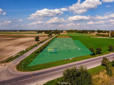 Działka 99a trasa Chełm - Dorohusk. Na trasie obwodnicy.