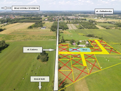Działka budowlana Halickie