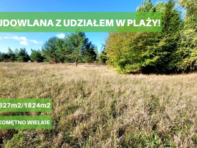 Działka budowlana Skomętno Wielkie