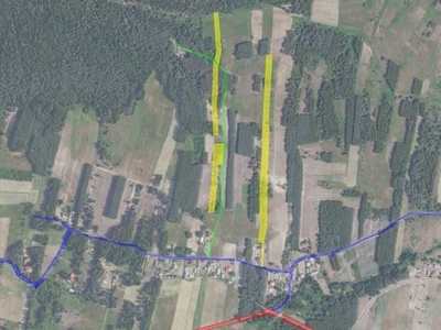 (2 HEKTARY) Działki rolna/pole/nieużytek/las - Brzostowa Góra