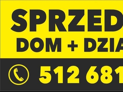 sprzedam dom 67,38 m.kw w Zawrotach + działka