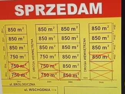 Sprzedam działki budowlane z warunkami zabudowy